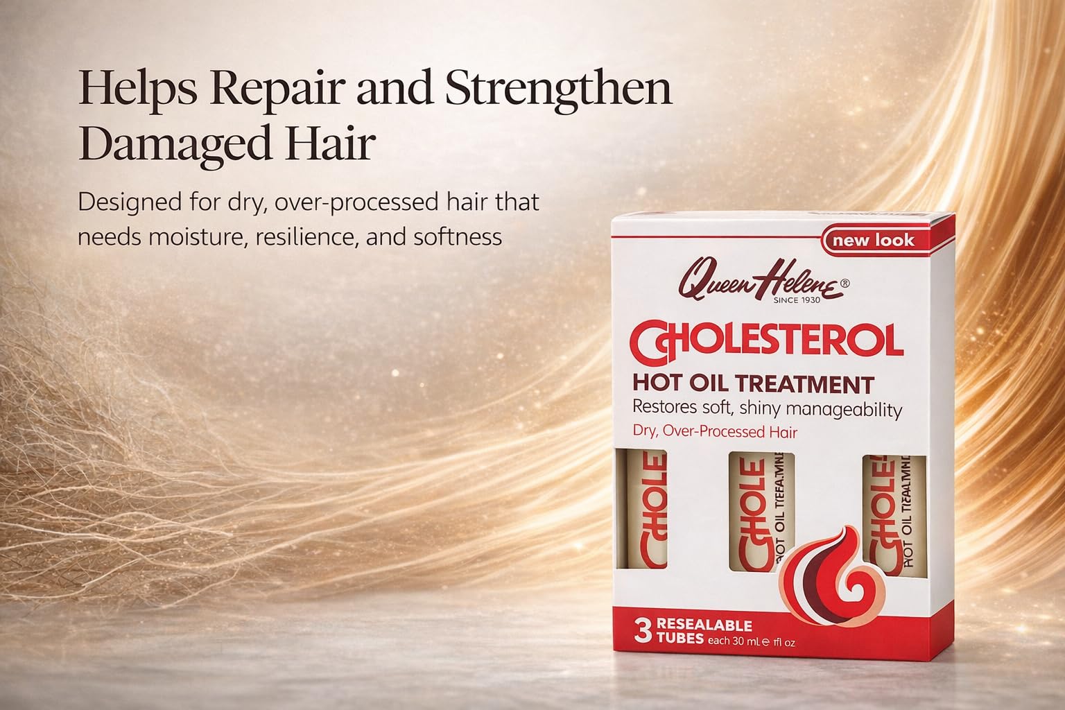 Amazon.com: Queen Helene Cholesterol Hot Oil Treatment in